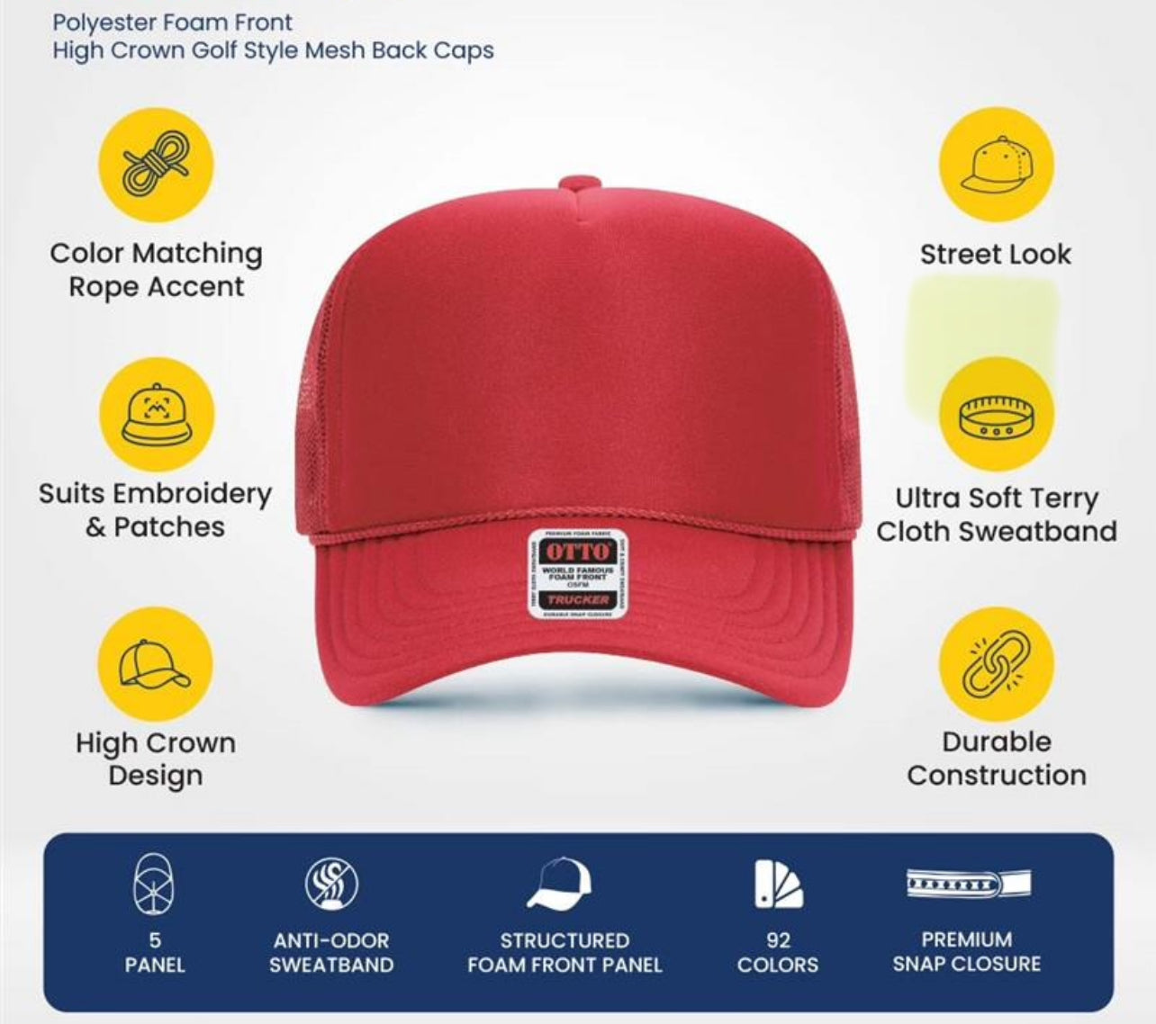 Bramble Feather Trucker