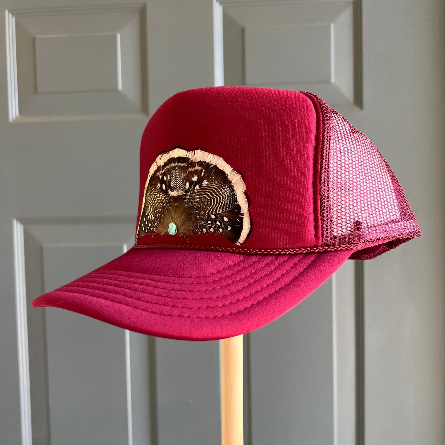 Anastazia Relic Feather Trucker Hat