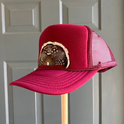 Anastazia Relic Feather Trucker Hat