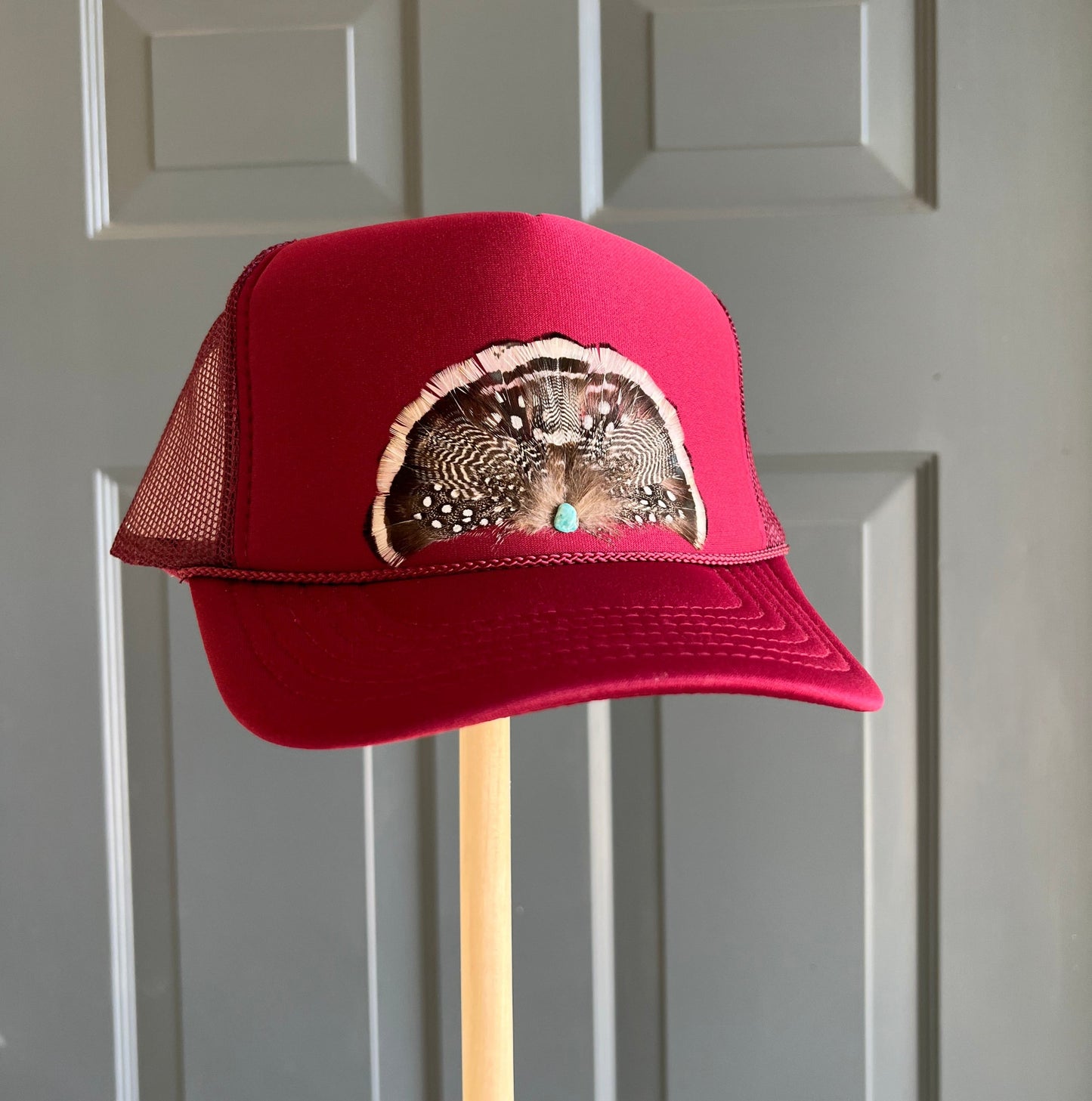 Anastazia Relic Feather Trucker Hat
