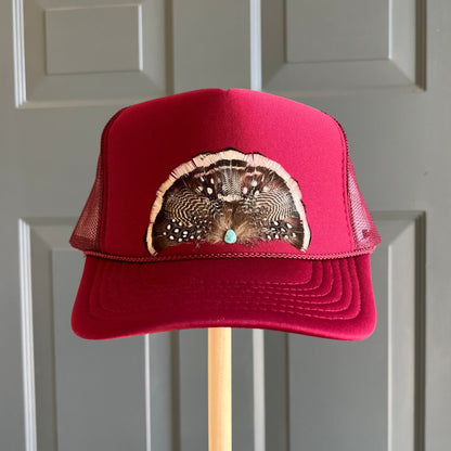 Anastazia Relic Feather Trucker Hat