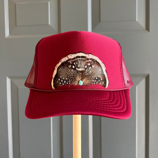 Anastazia Relic Feather Trucker Hat