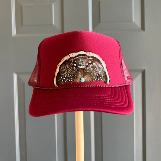 Anastazia Relic Feather Trucker Hat