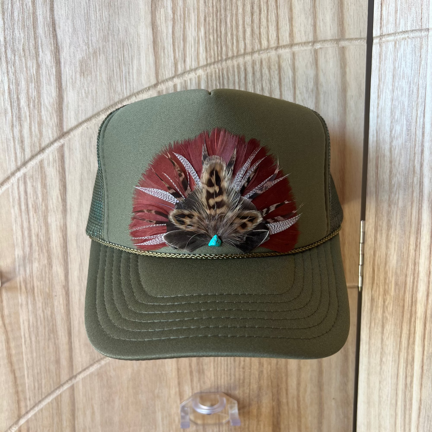 Bramble Feather Trucker