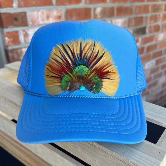 Sunfest Feather Trucker