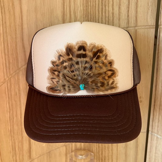 Palomino Feather Trucker